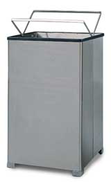 Trash Can, Open Top, Stainless SteelUnited Receptacle, Inc.